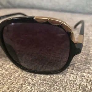 Chloe Accessories Chloe Erine Oversized Scalloped Sunglasses Poshmark
